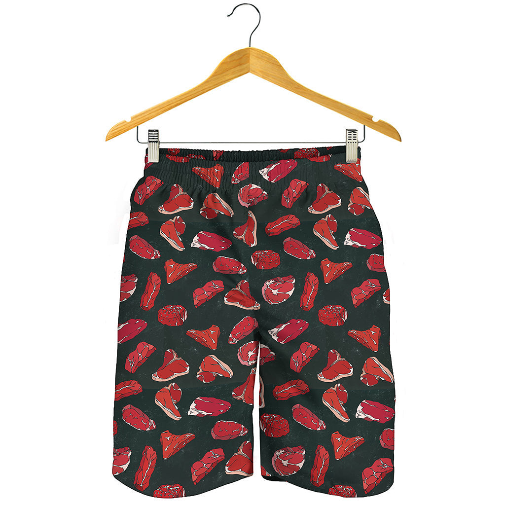 Red Meat Pattern Print Men's Shorts