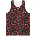 Red Meat Pattern Print Men's Tank Top