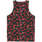 Red Meat Pattern Print Men's Tank Top