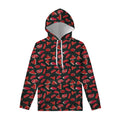 Red Meat Pattern Print Pullover Hoodie
