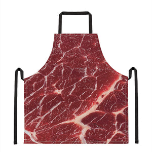 Red Meat Print Apron