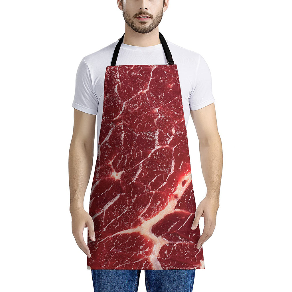 Red Meat Print Apron