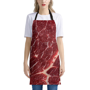 Red Meat Print Apron