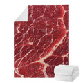 Red Meat Print Blanket