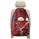 Red Meat Print Car Seat Organizers