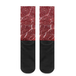 Red Meat Print Crew Socks