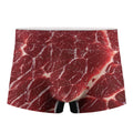 Red Meat Print Men's Boxer Briefs