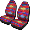 Red Native Mexican Tribal Universal Fit Car Seat Covers GearFrost