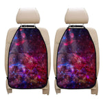 Red Purple Nebula Galaxy Space Print Car Seat Organizers