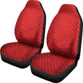 Red Python Snakeskin Print Universal Fit Car Seat Covers