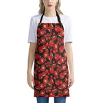 Red Ripe Tomatoes Pattern Print Apron