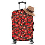 Red Ripe Tomatoes Pattern Print Luggage Cover