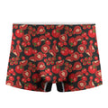 Red Ripe Tomatoes Pattern Print Men's Boxer Briefs