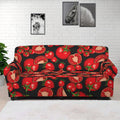Red Ripe Tomatoes Pattern Print Sofa Cover