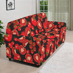 Red Ripe Tomatoes Pattern Print Sofa Cover