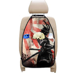 Red Rising Sun Samurai Print Car Seat Organizers