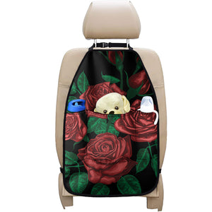 Red Roses Tattoo Print Car Seat Organizers