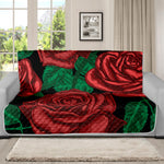 Red Roses Tattoo Print Futon Protector