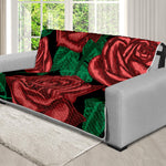 Red Roses Tattoo Print Futon Protector