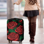 Red Roses Tattoo Print Luggage Cover