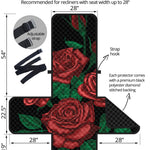 Red Roses Tattoo Print Recliner Protector