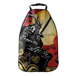 Red Sky And Golden Sun Samurai Print Car Seat Organizers