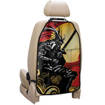 Red Sky And Golden Sun Samurai Print Car Seat Organizers