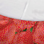 Red Strawberry Pattern Print Sofa Cover