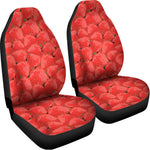 Red Strawberry Pattern Print Universal Fit Car Seat Covers