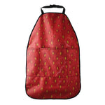 Red Strawberry Print Car Seat Organizers