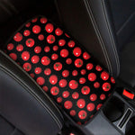 Red Tomato Pattern Print Car Center Console Cover