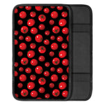 Red Tomato Pattern Print Car Center Console Cover
