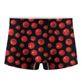 Red Tomato Pattern Print Men's Boxer Briefs
