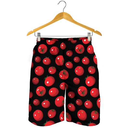 Red Tomato Pattern Print Men's Shorts