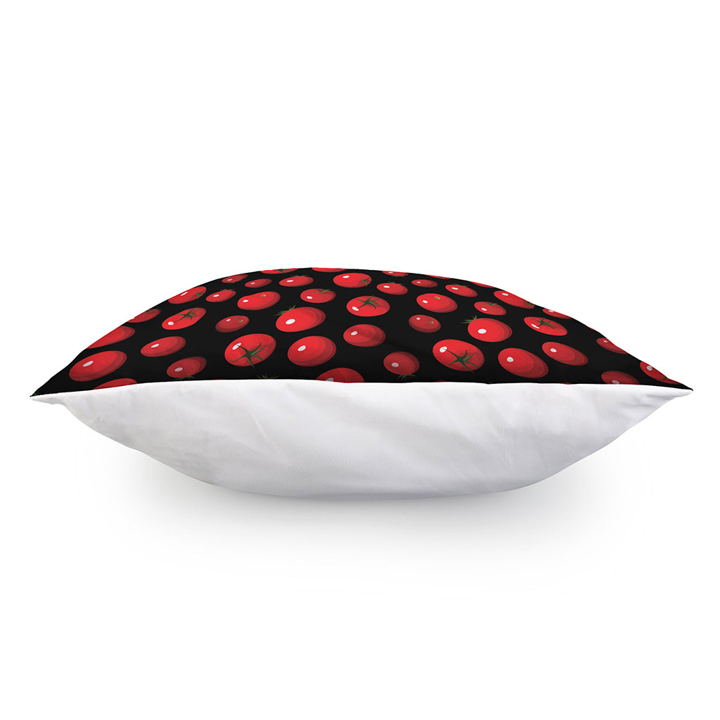 Red Tomato Pattern Print Pillow Cover