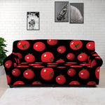 Red Tomato Pattern Print Sofa Cover