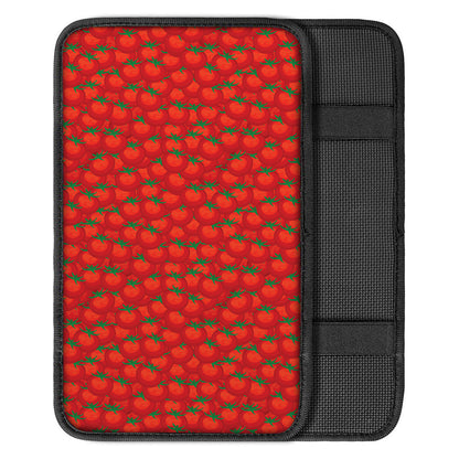 Red Tomatoes Pattern Print Car Center Console Cover