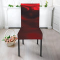 Red Wine Print Dining Chair Slipcover