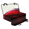 Red Wine Print Pet Car Back Seat Cover