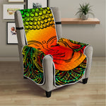 Reggae Buddha Print Armchair Protector