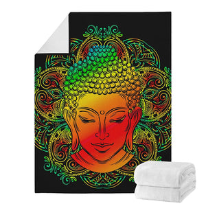 Reggae Buddha Print Blanket