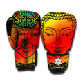 Reggae Buddha Print Boxing Gloves
