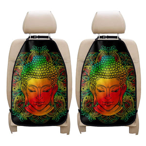 Reggae Buddha Print Car Seat Organizers