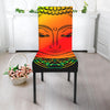 Reggae Buddha Print Dining Chair Slipcover