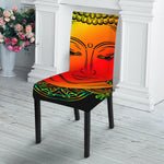 Reggae Buddha Print Dining Chair Slipcover