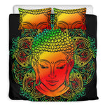 Reggae Buddha Print Duvet Cover Bedding Set