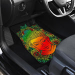 Reggae Buddha Print Front Car Floor Mats