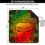 Reggae Buddha Print Futon Protector