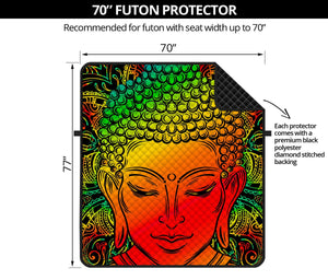 Reggae Buddha Print Futon Protector