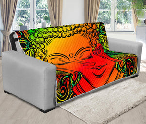 Reggae Buddha Print Futon Protector